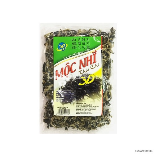 Mộc Nhĩ Thái Chỉ 3D50g Mộc Nhĩ Thái Chỉ 3D50g